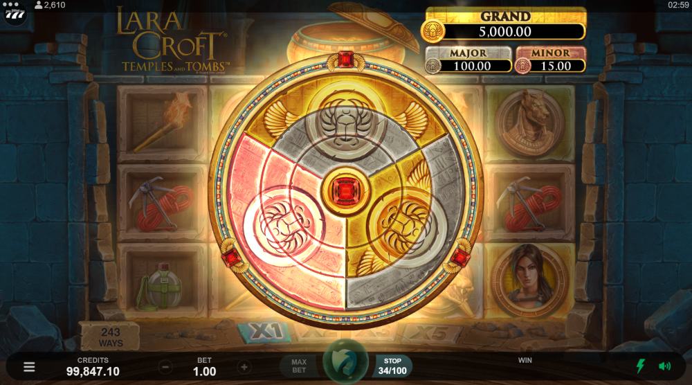 Demo slot Kuil dan Makam Lara Croft