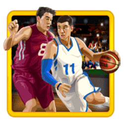 Ikon 4 Bintang Bola Basket Terbakar