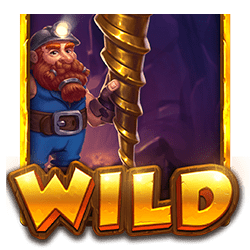 Simbol Wild dari Slot Drill that Gold