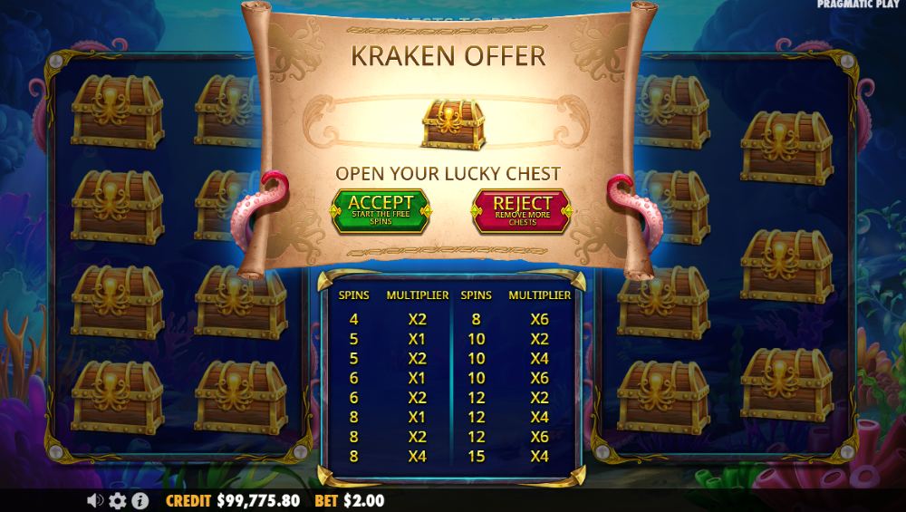 Release the Kraken 2 slot online