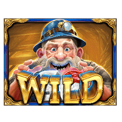 Simbol Wild Slot Old Gold Miner Megaways