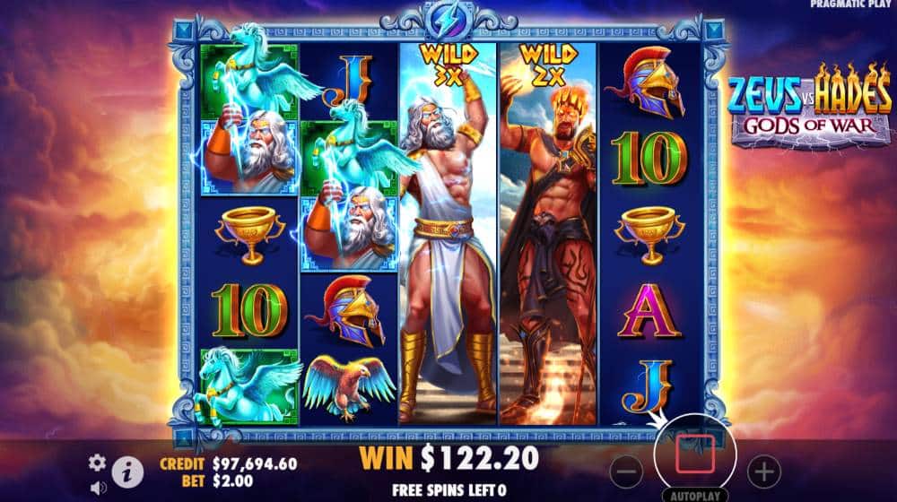 Game Bonus Zeus vs Hades Gods of War