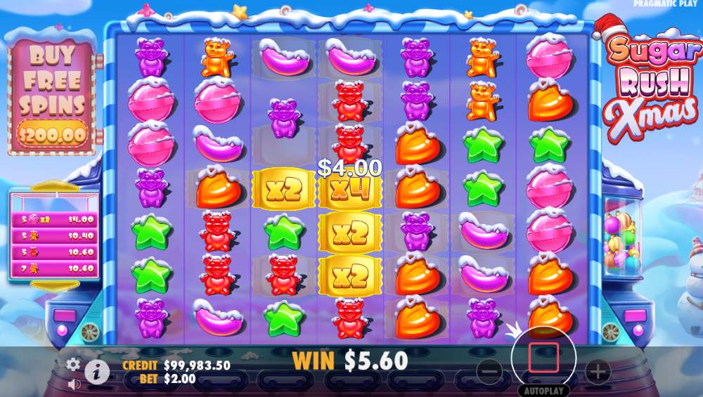 Sugar Rush Xmas slot gratis