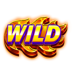 Simbol Wild dari Slot Blazing Wilds Megaways