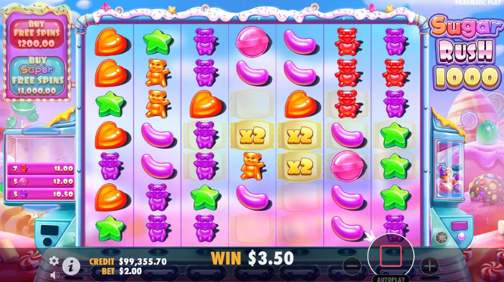 Sugar Rush 1000 slot demo
