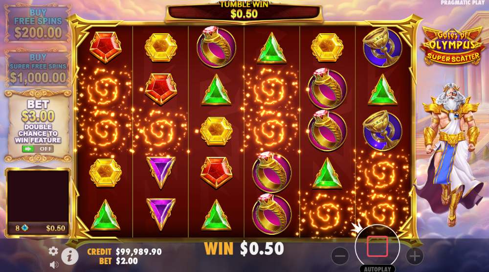 Gates of Olympus Super Scatter bermain gratis