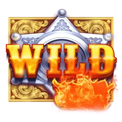 Simbol Wild Wild West Gold Blazing Bounty Slot