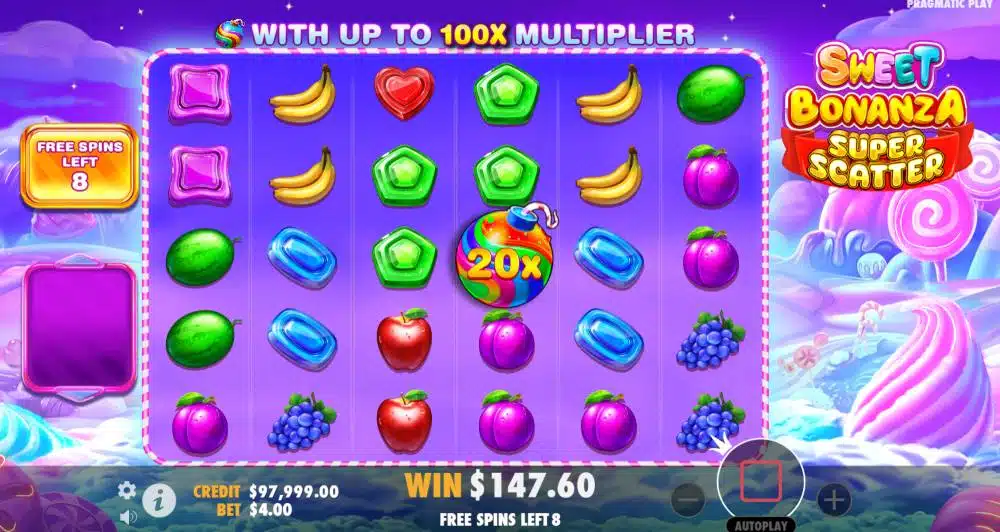 Sweet Bonanza Super Scatter slot online