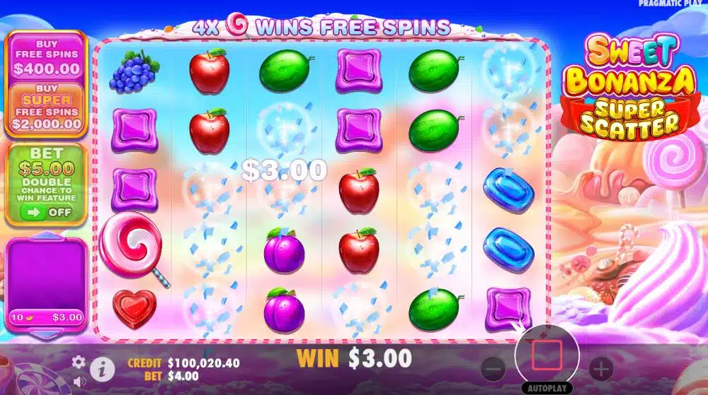 Sweet Bonanza Super Scatter slot gratis