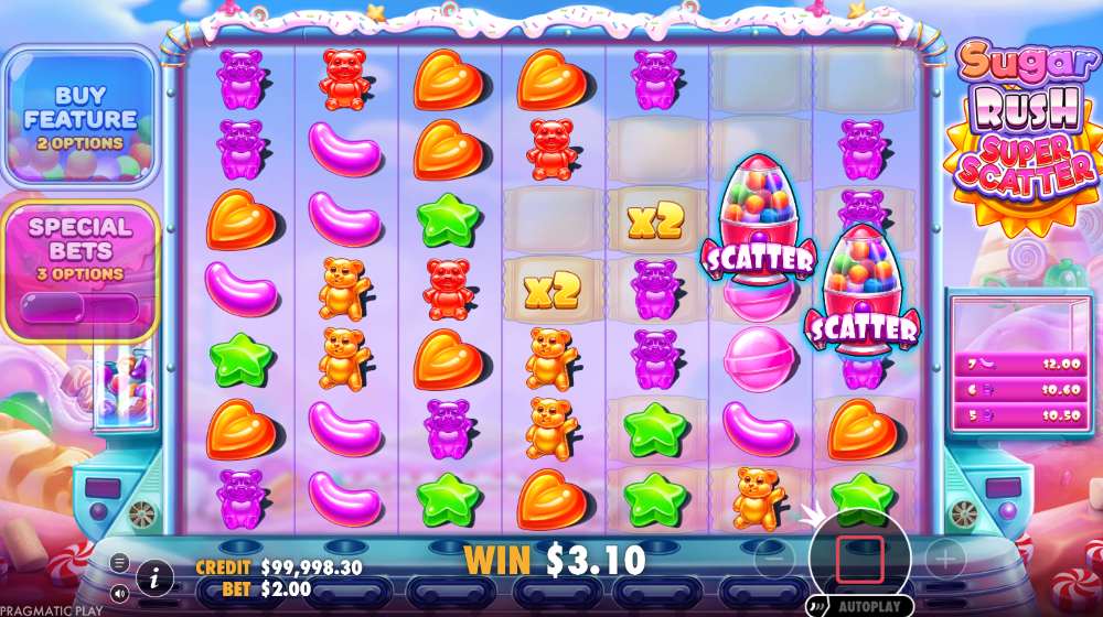 Sugar Rush Super Scatter slot gratis