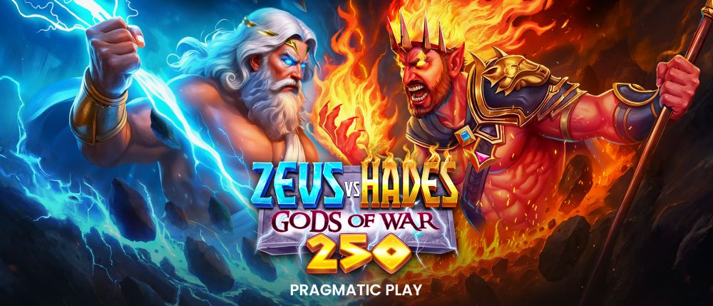 Ulasan slot Zeus vs Hades Gods of War 250