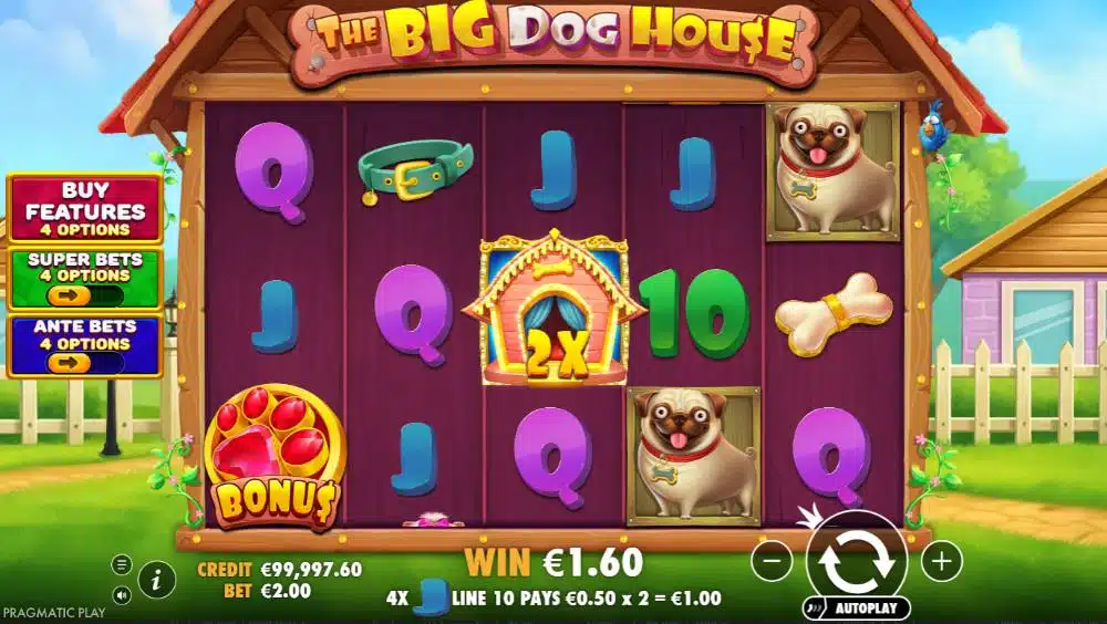 The Big Dog House slot gratis