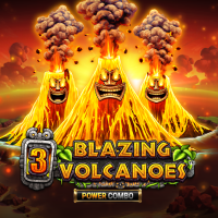 Demo Slot 3 Blazing Volcanoes Power Combo dari Microgaming